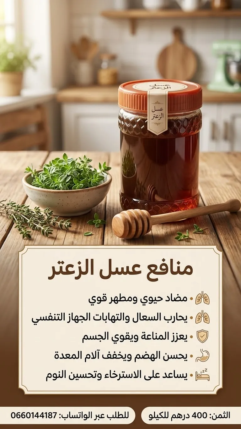 عسل الزعتر  - بني ملال