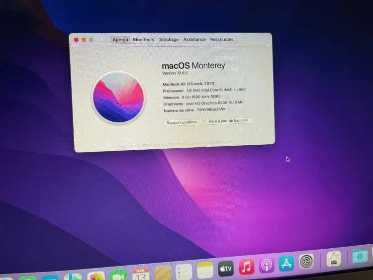 Macbook air (13 pouces 2017) - الرباط (3)