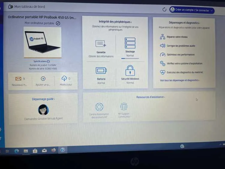 Hp probook 450 g5 core i5 gen8 - الرباط (3)