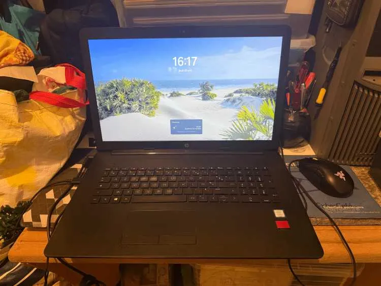 Hp laptop 17 core i7 gen 8 gamer pc - الرباط