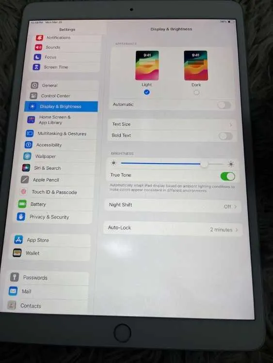 Ipad pro 10.5 (2017) 256 go gsm couleur argent - الرباط (3)