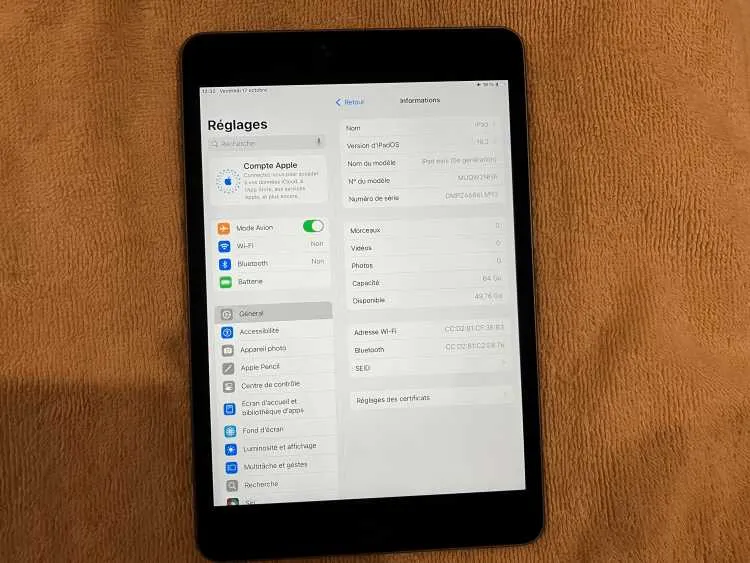 Ipad mini 5 wifi 64gb full bypass - الرباط