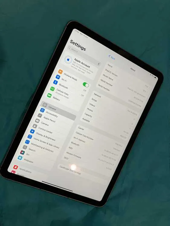 Ipad air 4 bypass wifi - الرباط