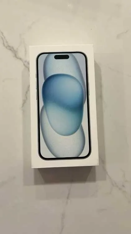 Iphone 15 128gb bleu - neuf, jam - أكادير