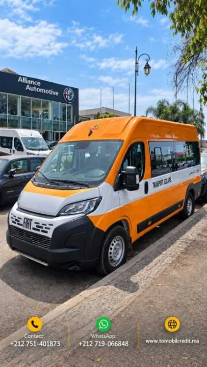 Fiat ducato transporte personnelle et scolaire - الرباط (3)