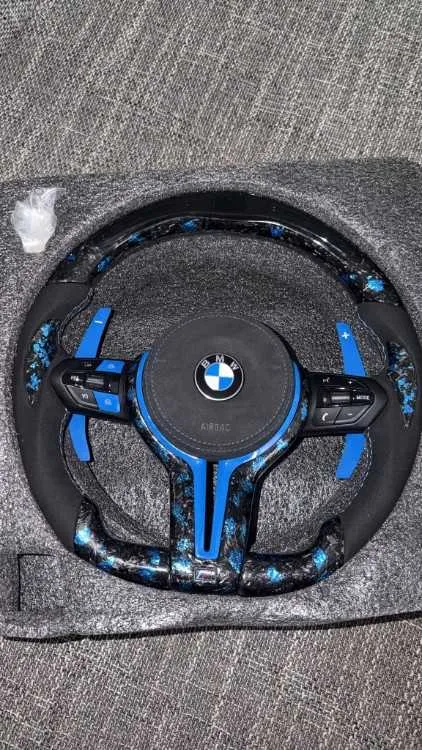 Volant carbon fiber sport pour audi mercedes et bm - أكادير
