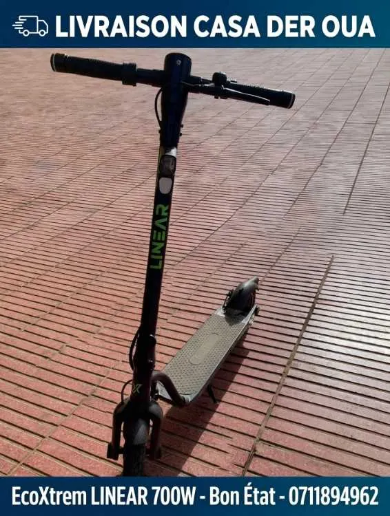 🛴⚡️ trottinette electrique ecoxtrem linear 700w - الدار البيضاء