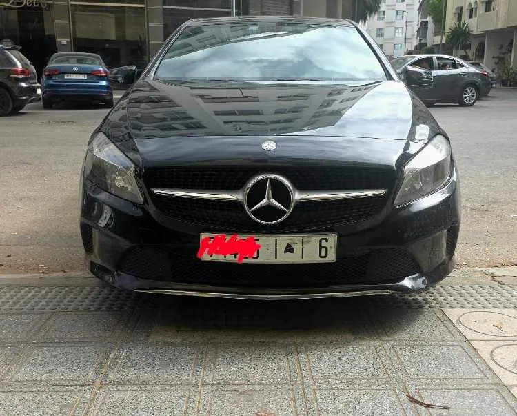 Mercedes classe a 180d - boite automatique - الدار البيضاء (2)