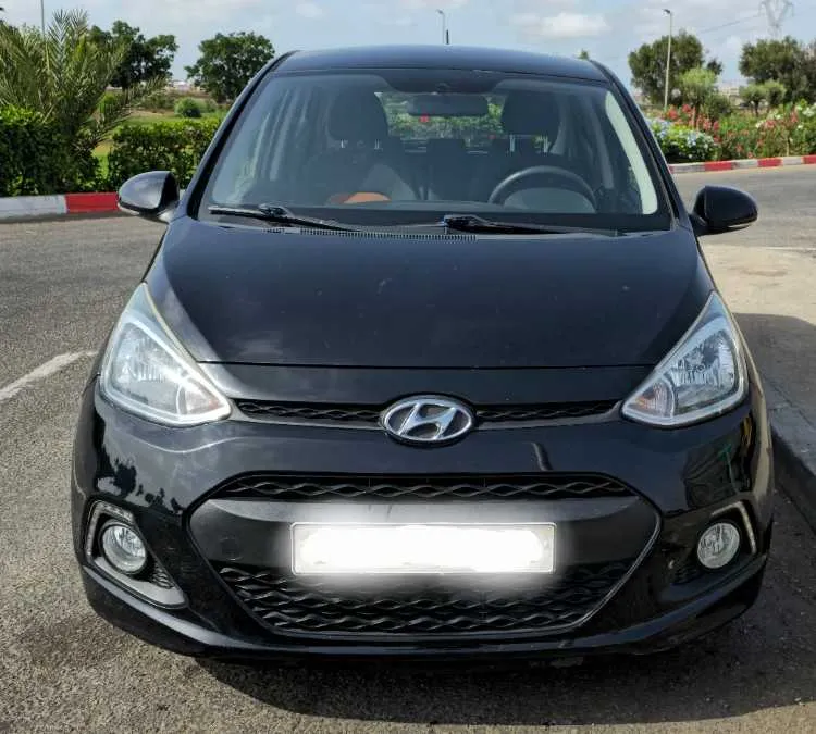 Hyundai grand i10 automatique – faible kilométr - الدار البيضاء (2)