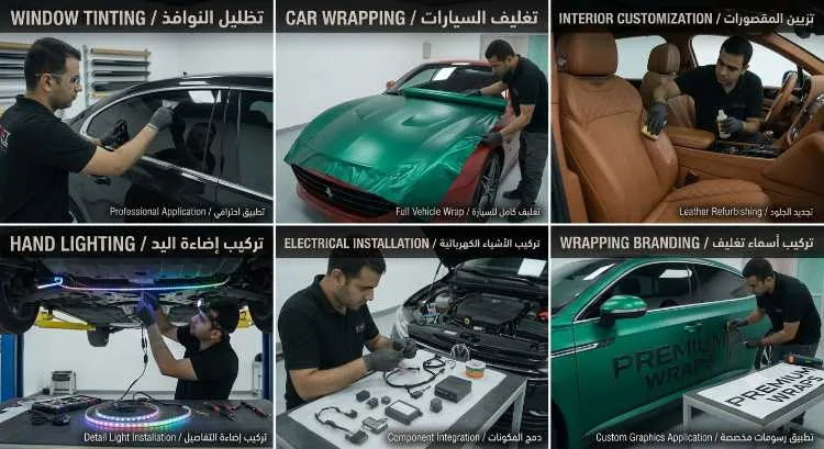 خدمات تجهيز و تزين السيارات باحترافية - مراكش