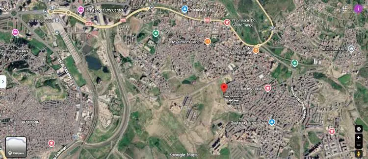 Terrain à vendre à tanger balia - طنجة