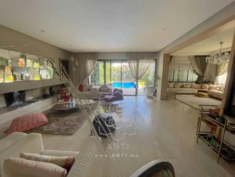 Villa moderne 660m² avec piscine à bouskoura - الدار البيضاء (2)