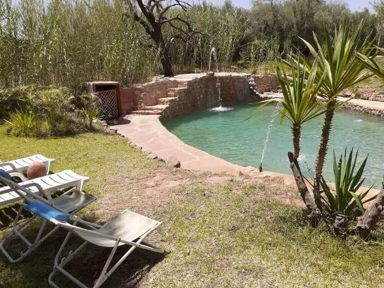 Villa traditionelle,jardin, piscine titré - مراكش (2)