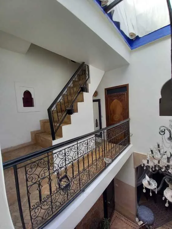 à vendre joli petit riad meublé à marrakech médina - مراكش (3)