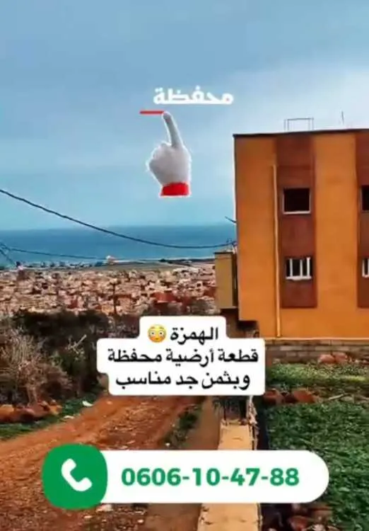 ارض صالحة للبناء الناظور .بني انصار - الناظور (2)