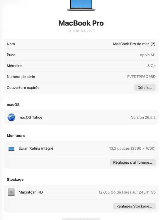 Macbook pro m1 - الدار البيضاء