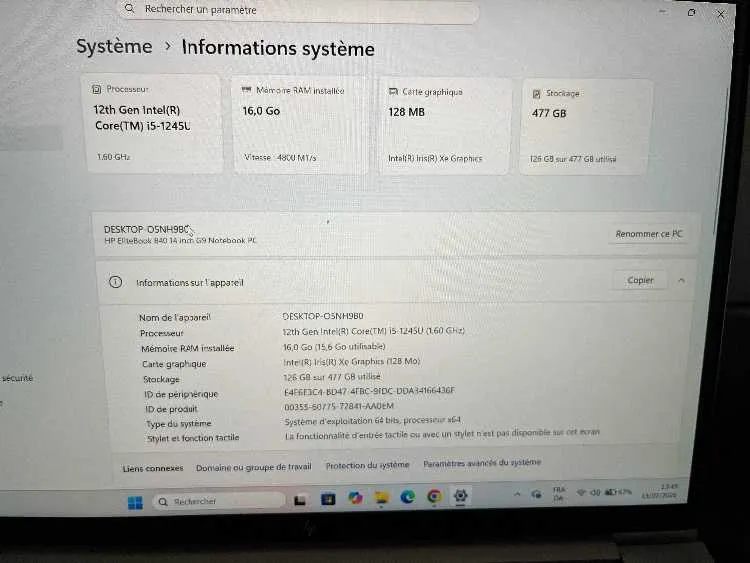 Hp elitebook840 14 inch g9 - مراكش