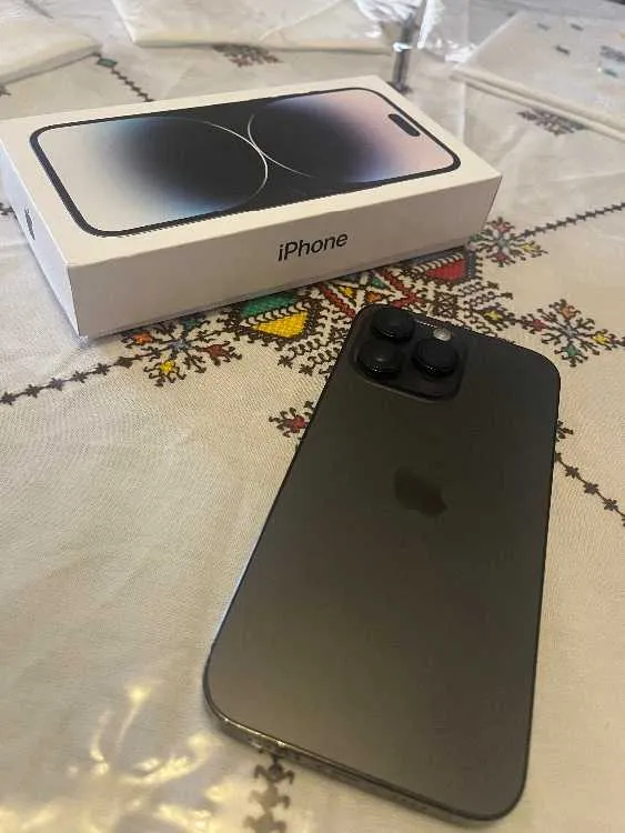 Iphone 14 pro max 512gb space black | jamais ré - الدار البيضاء