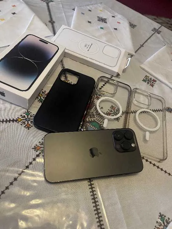 Iphone 14 pro max 512gb space black | jamais ré - الدار البيضاء (2)