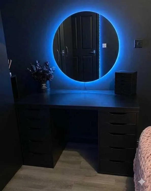 Coiffeuse + miroir  60 cm   les mesures :  120×50× - Tout le Maroc