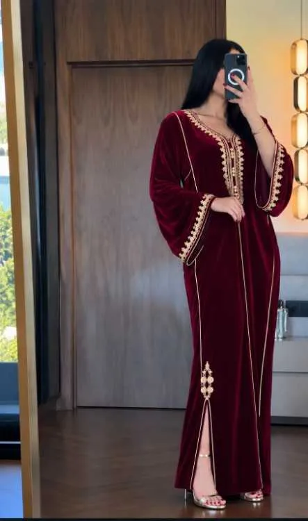 🔥 قفطان مبرة فصالة مثالية  للافراح و المناسبات 💃 - Tout le Maroc (3)