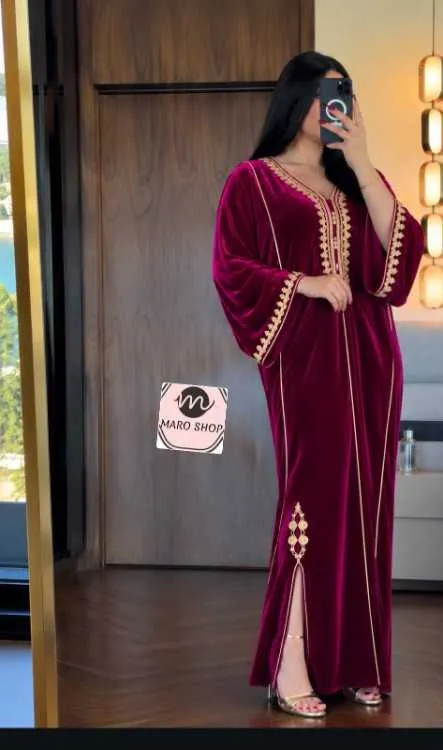 🔥 قفطان مبرة فصالة مثالية  للافراح و المناسبات 💃 - Tout le Maroc (2)