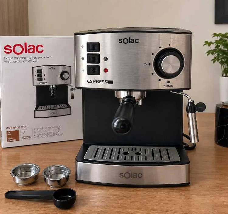 Machine à café expresso solac 19 bars – comme neuv - المحمدية (2)