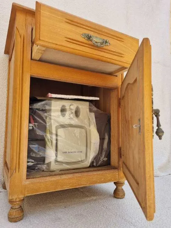 Table de chevet coiffeuse en bois massif كوافوز - الدار البيضاء (2)