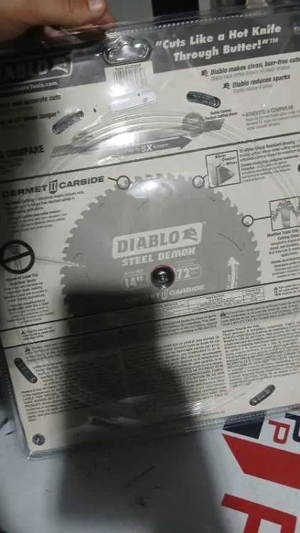 Diablo steel demon cermet ii metal saw blade - 14" - الدار البيضاء (2)