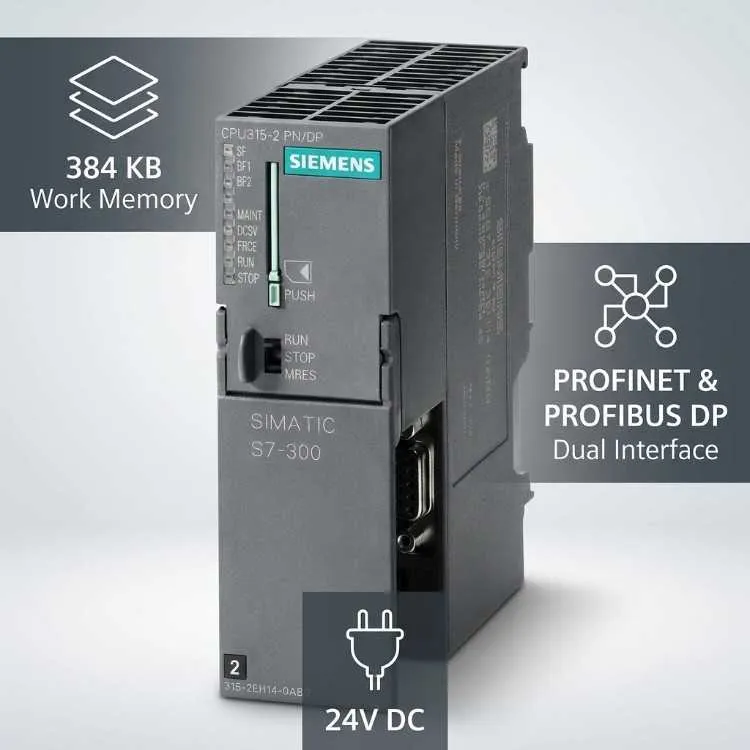 Siemens simatic s7-300 – cpu 315-2 pn/dp - المحمدية (2)