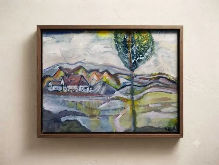 Tableau signé - فاس