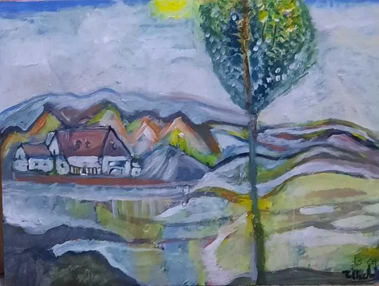 Tableau signé - فاس (2)