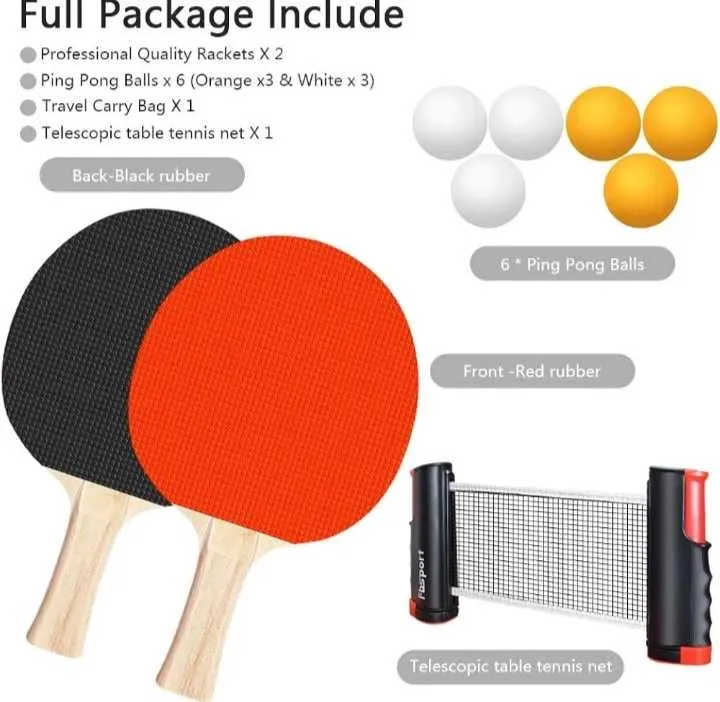 Kit de ping pong portable - أكادير (3)