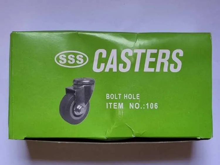 Roulette pivotante en caoutchouc. casters rotatifs - الدار البيضاء (3)