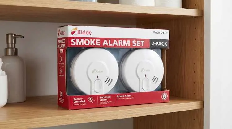 Kidde 2-pack smoke detector set (model 29-fr - الدار البيضاء