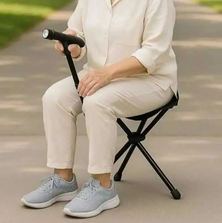 Canne de marche + chaise pliante - أكادير (2)