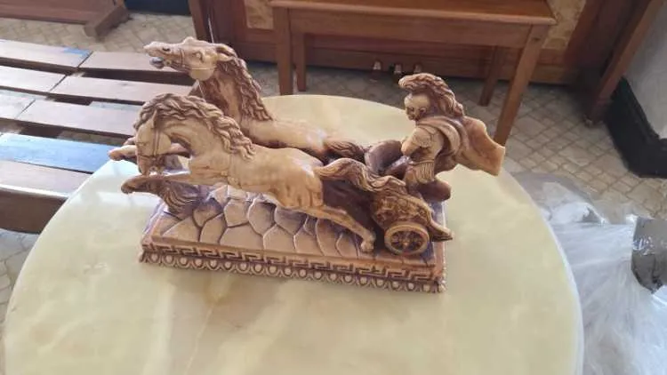 Sculpture décorative artisanale – chevaux & cav - الدار البيضاء