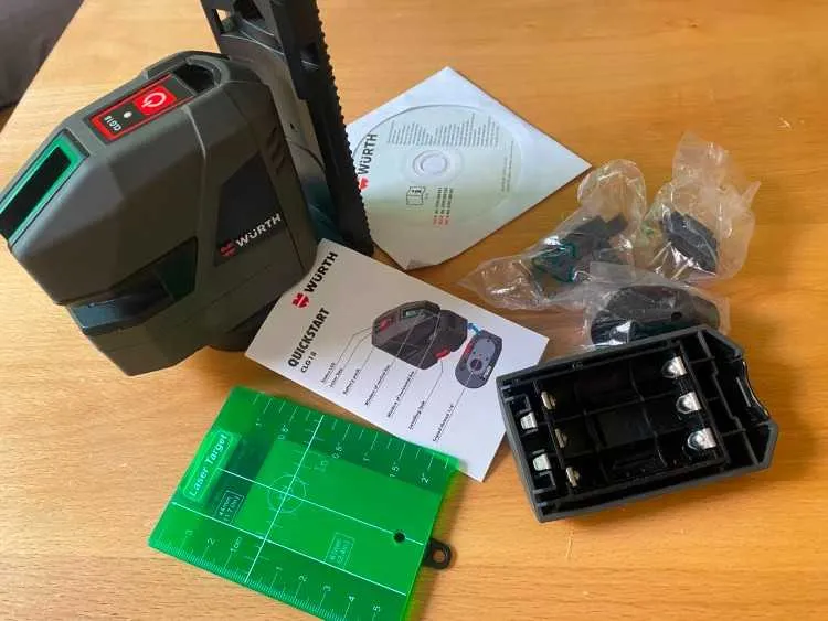 Laser croix vert würth clg 18 – kit complet - القنيطرة
