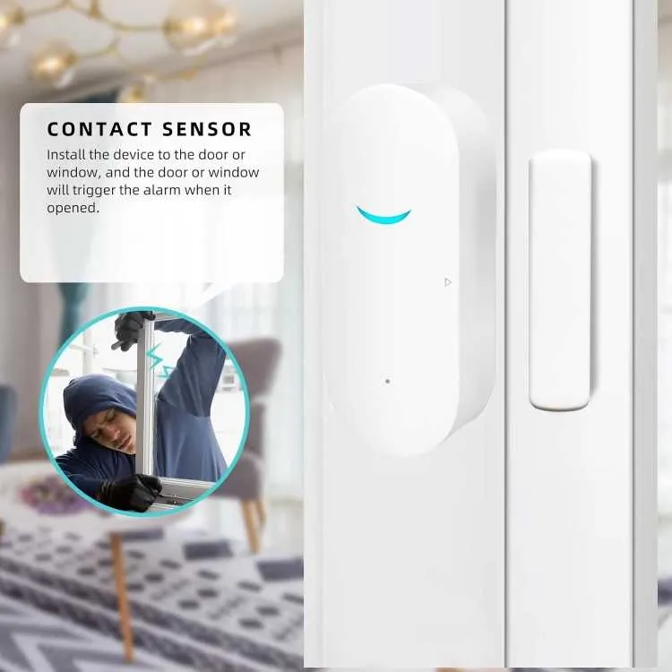 Wifi door window sensor - مستشعر المنزل الذكي - الدار البيضاء