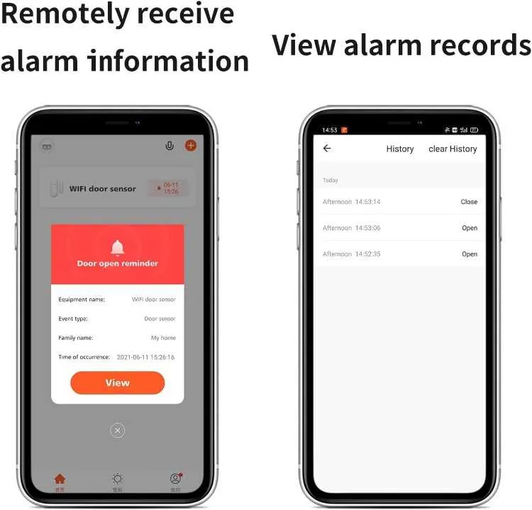 Wifi door window sensor - مستشعر المنزل الذكي - الدار البيضاء (2)