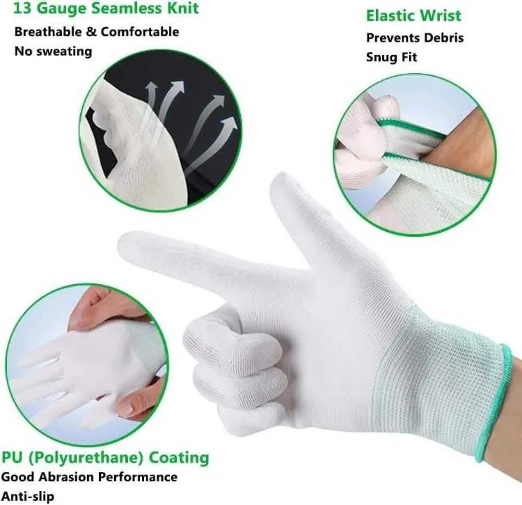 Stock important de gants de protection pu – prix g - الدار البيضاء (3)