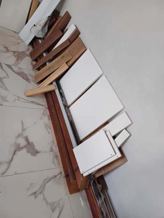 Porte en bois pour villa  ou appartement - خريبكة (2)