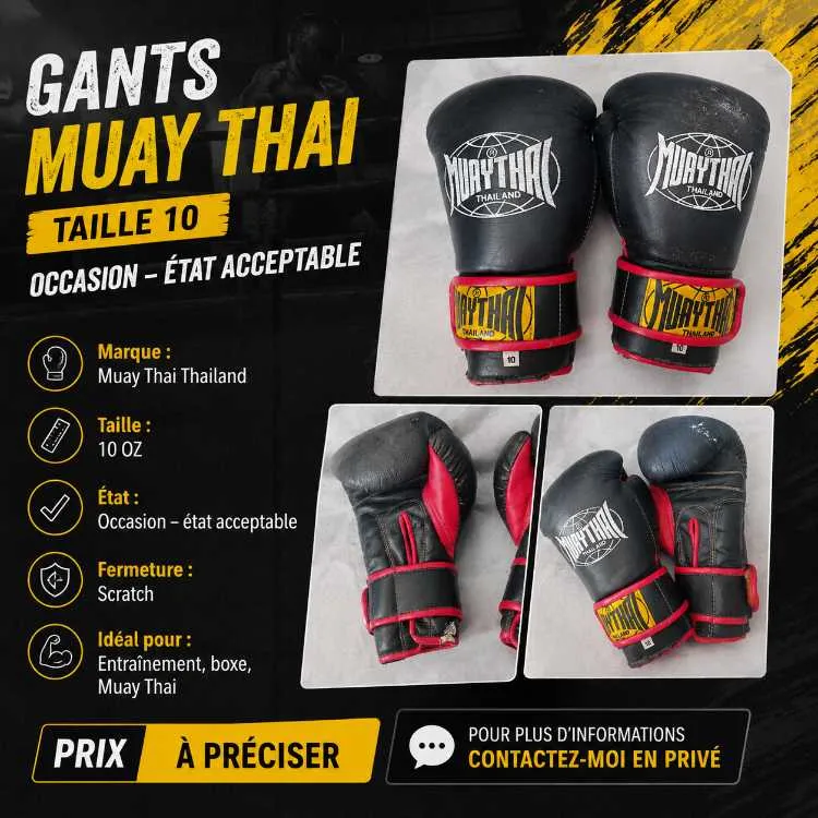 Gants de boxe professionnels - الرباط