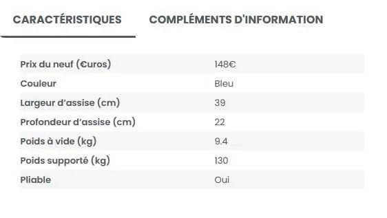 Déambulateur / rollator 4r. marqthuasene مشاية - الدار البيضاء (3)