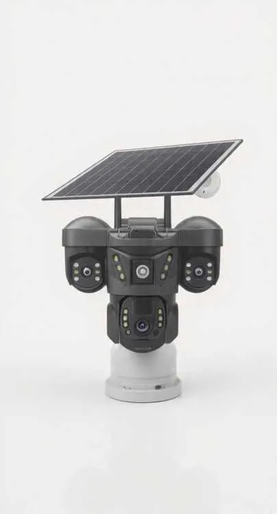 Caméra de surveillance solaire 4k - الدار البيضاء