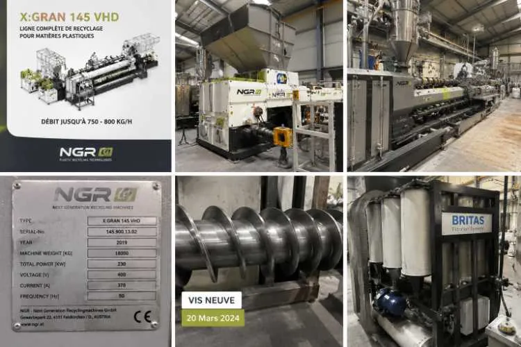 Ngr x:gran 145 vhd – ligne complÈte de recyclage p - طنجة