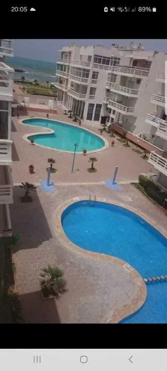 Appart meublée 2 chambres résidence marina beach - المحمدية