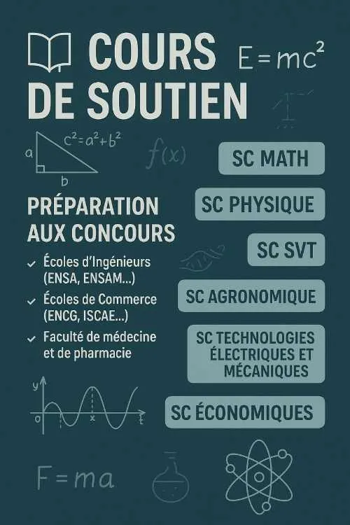 Soutien maths/physique-collège & lycée à domicile - مراكش