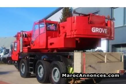 Grue mobile grove - gmk3055 capacité 55t - الدار البيضاء (3)