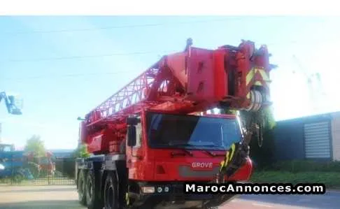 Grue mobile grove - gmk3055 capacité 55t - الدار البيضاء (2)
